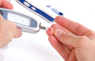 finger stick diabetes test